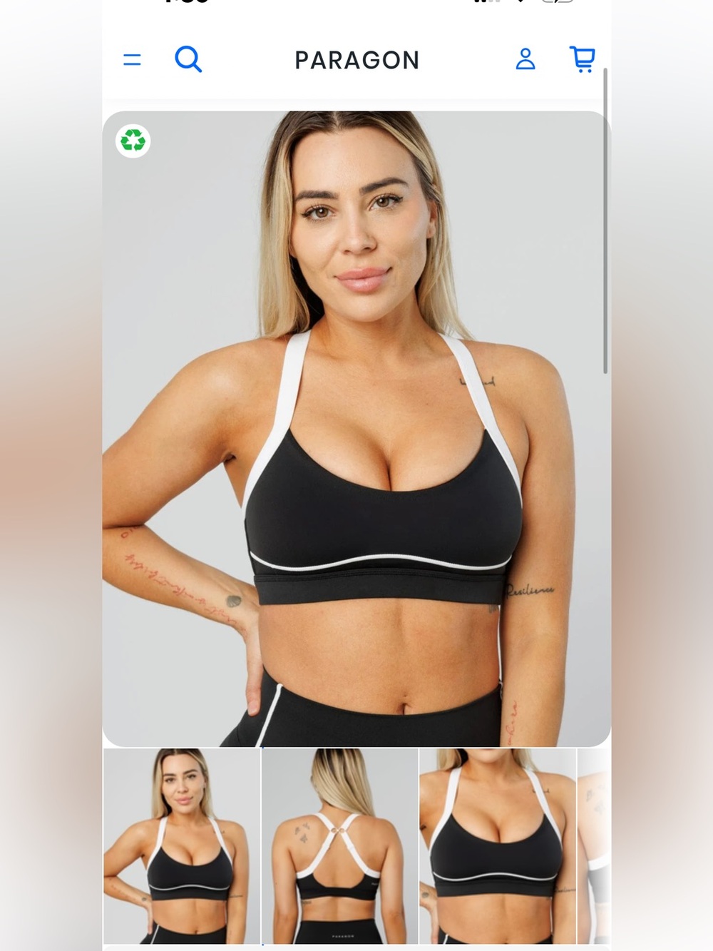 Paragon bra sold out